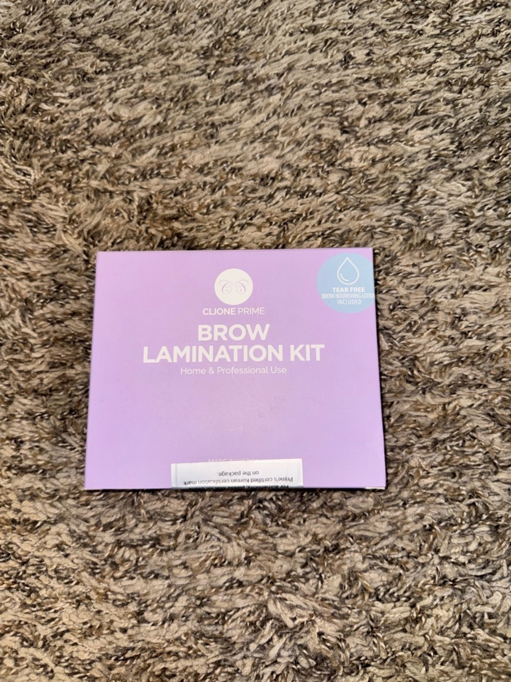 Clione Prime Brow Lamination Kit - Lavender